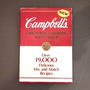 Campbell's Creative Cooking with Soup 1985 publication